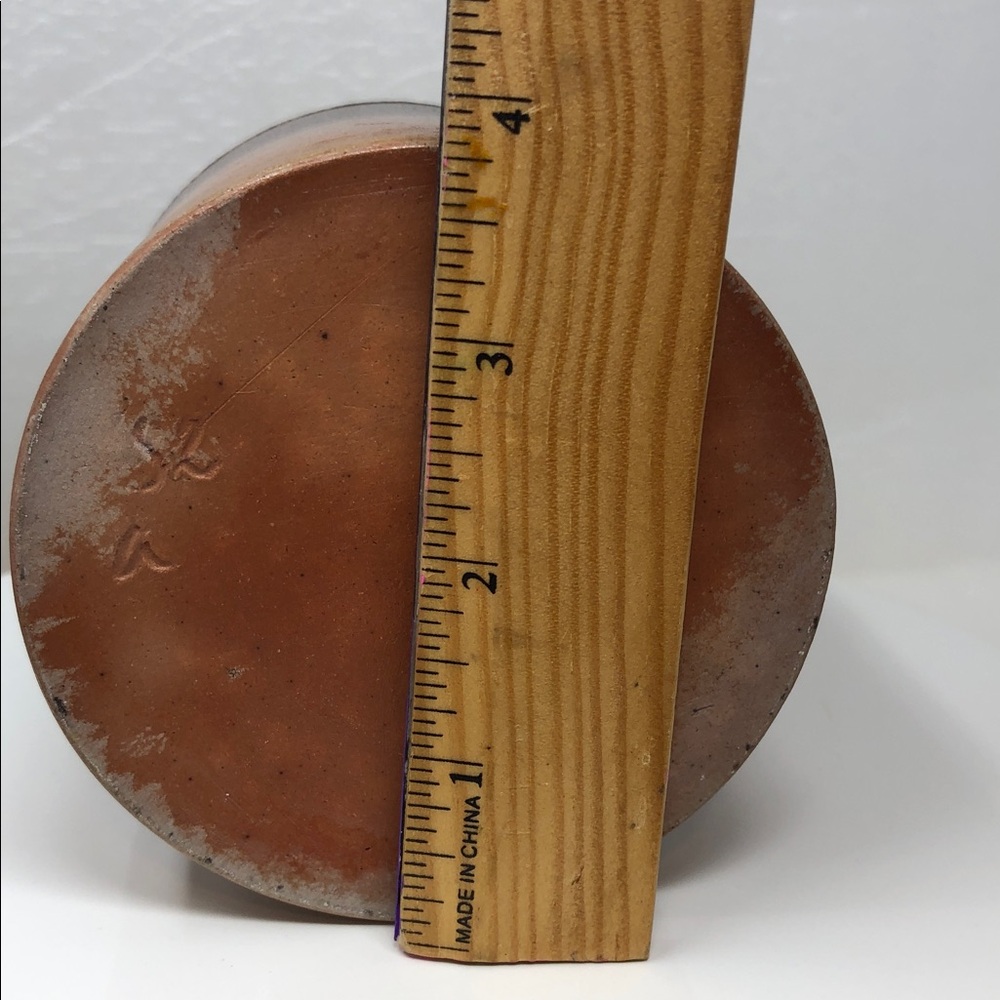 Vintage Salt Glazed Stoneware Jar 5” - Picture 10 of 11